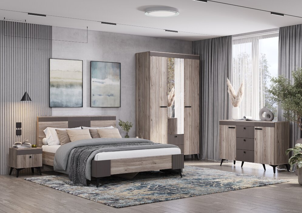 Модульная спальня Кассандра (Композиция 1) 