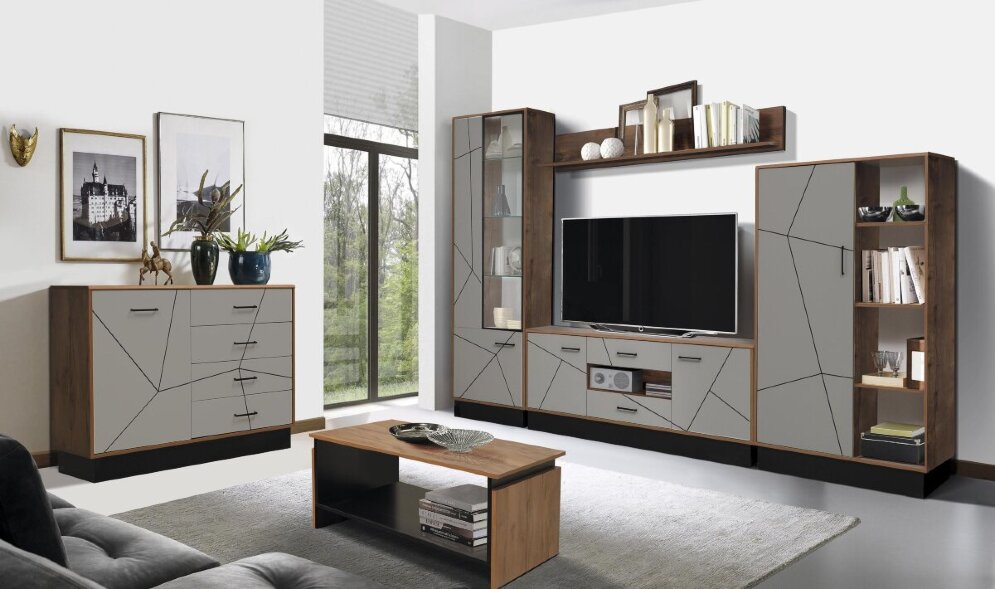 Тумба под ТВ 54.05 Гамма, грей 