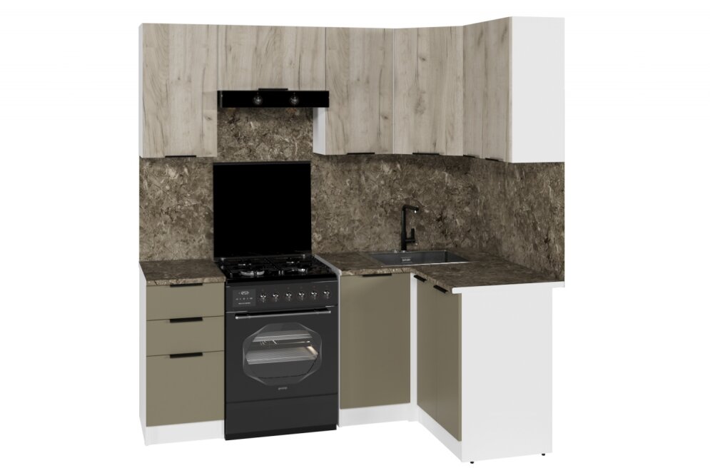 Кухонный гарнитур Альба оптима 5, 120х200 см 