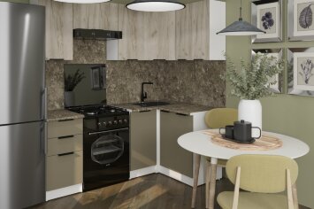 Кухонный гарнитур Альба оптима 5, 120х200 см