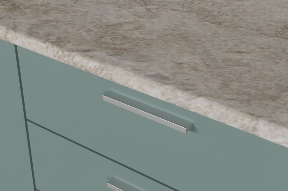 Кухонный гарнитур Глория мега прайм 2, 160х170 см 