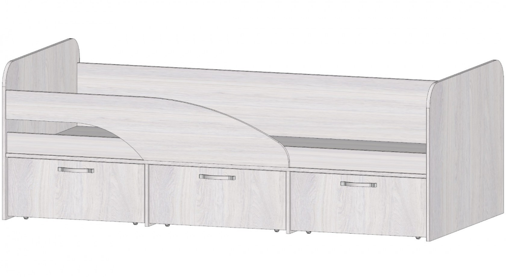 Кровать с ящиками Ральф 