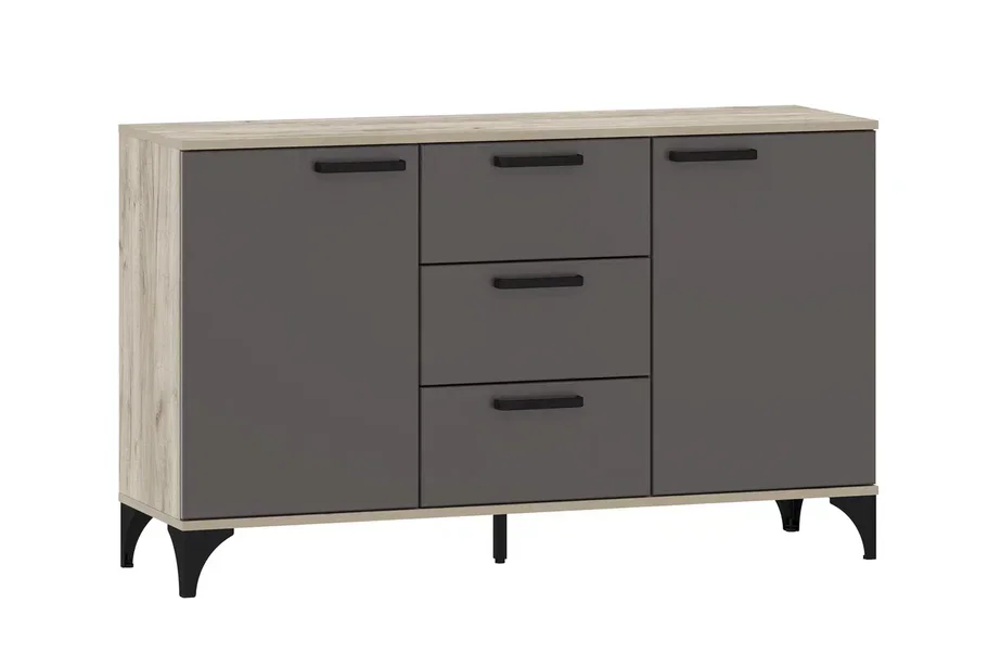 Модульная гостиная Марсель, софт графит 