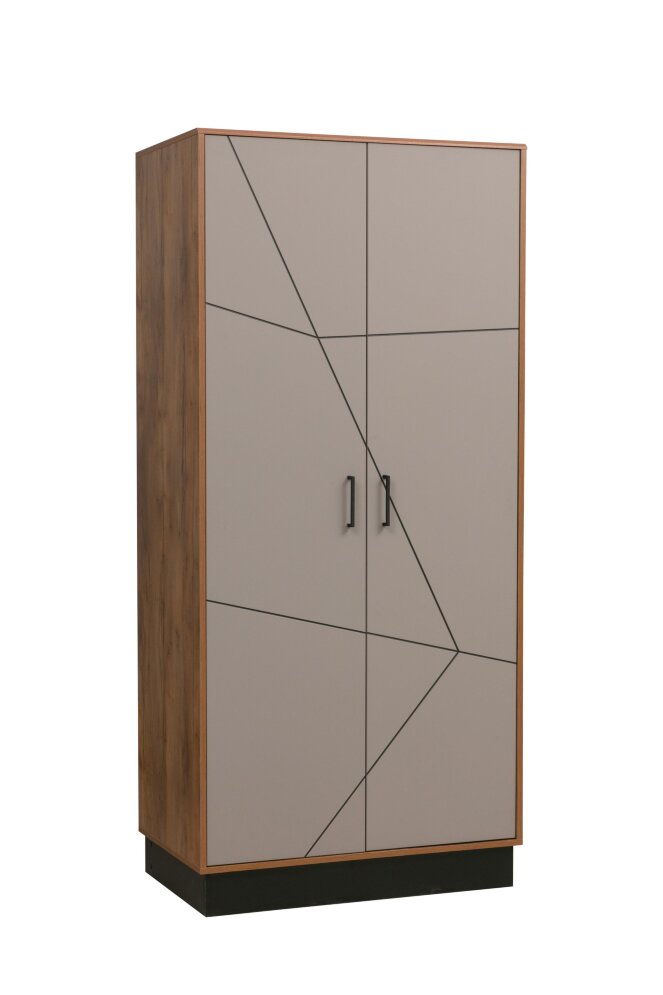Шкаф для одежды Гамма 54.03, грей 