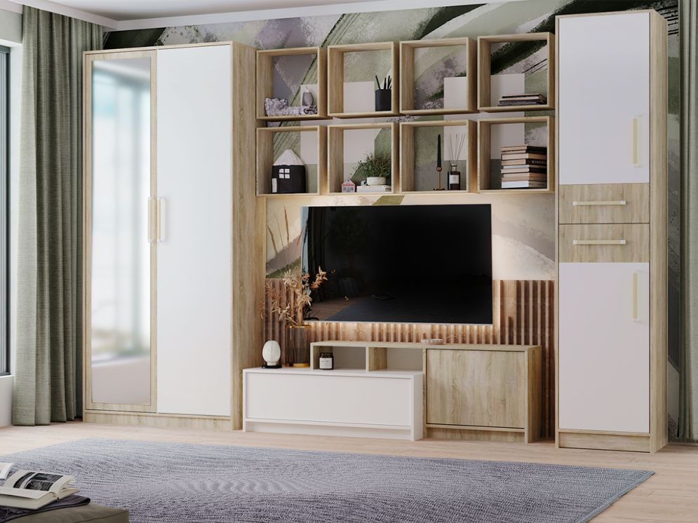 Шкаф 2х-створчатый Эдем-1 (№5) 