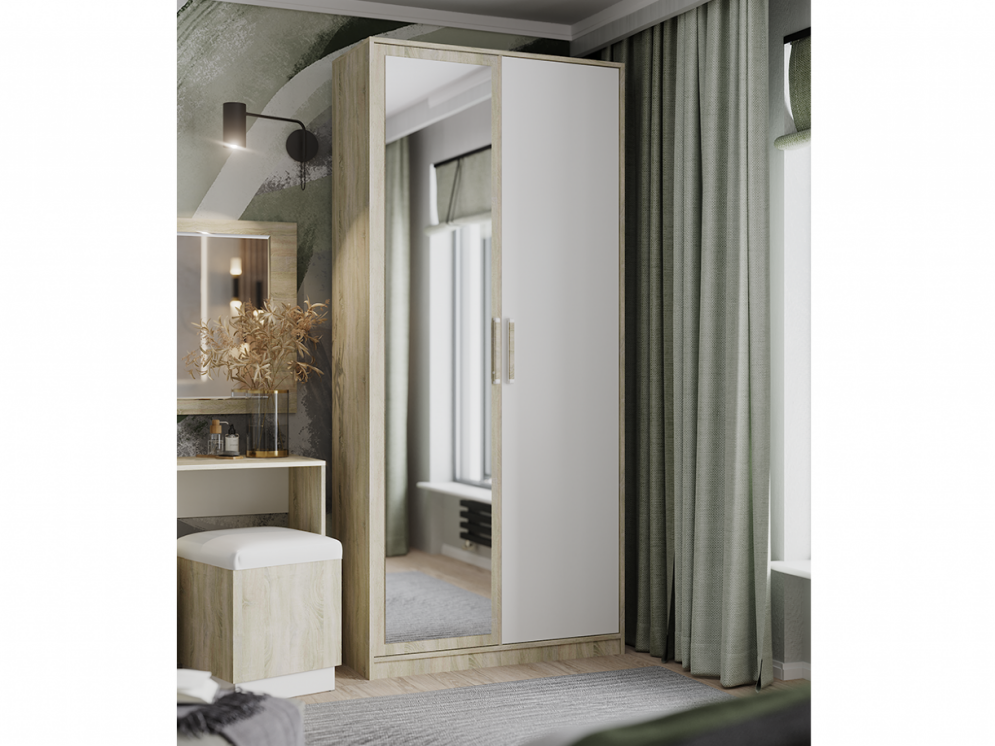 Шкаф 2х-створчатый Эдем-1 (№5) 