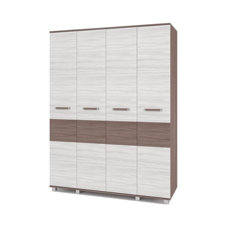 Шкаф четырехстворчатый В40 Виора, Ясень Шимо 