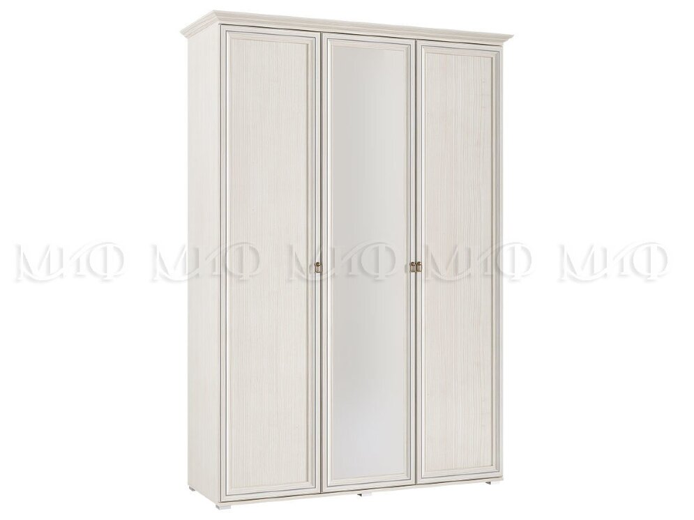 Шкаф 3 двери с зеркалом Престиж 2  