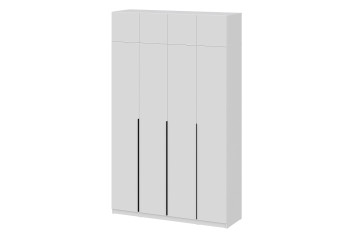 Шкаф "ШК 5" (1600 Антресоль) Белый текстурный