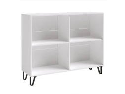 Комод Ливерпуль, белый/бетон светлый 1