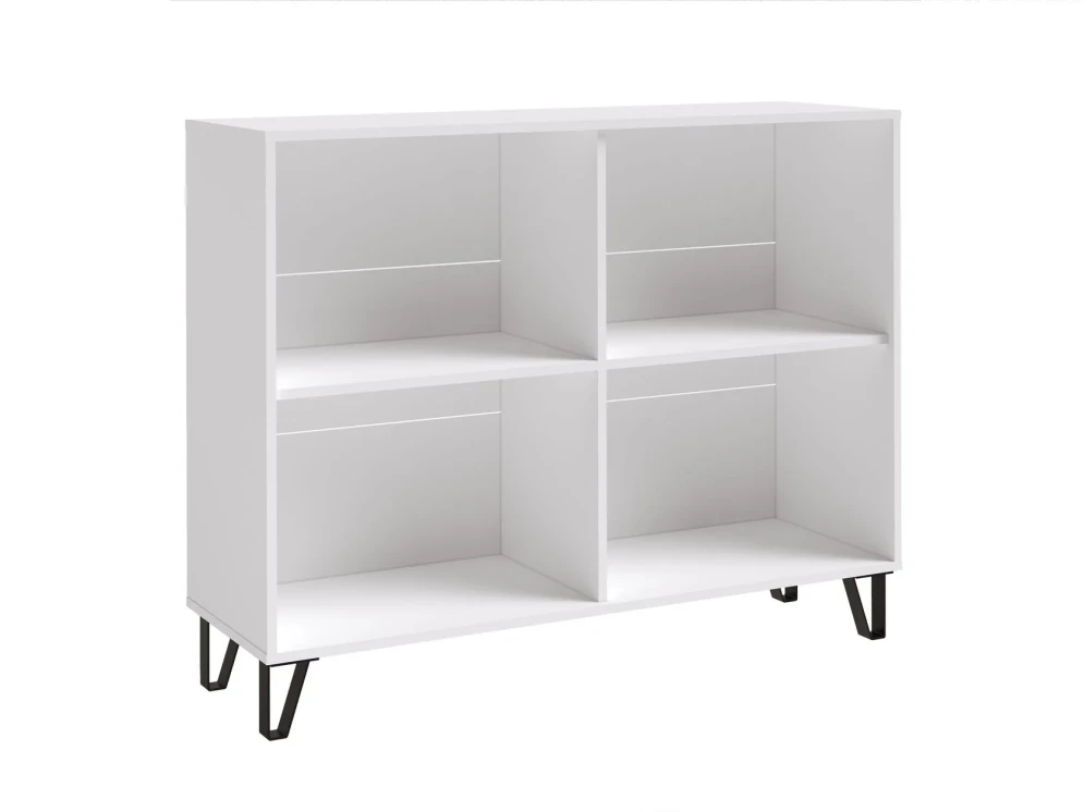 Комод Ливерпуль, белый/бетон светлый 1 