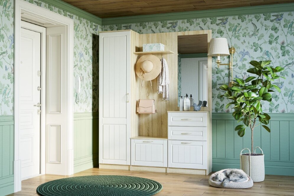 Шкаф для одежды Оливия НМ 014.71 Х 