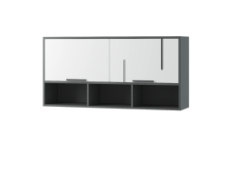 Полка навесная Грей