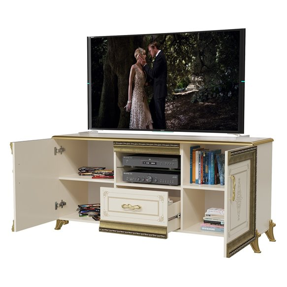 Тумба ТВ Версаль, Слоновая кость 