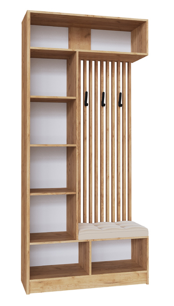 Центральная секция Руэлла, Крафт золотой/Белый 