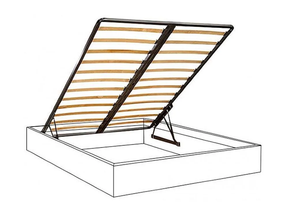 Кровать Lotos Серебристая пелена 