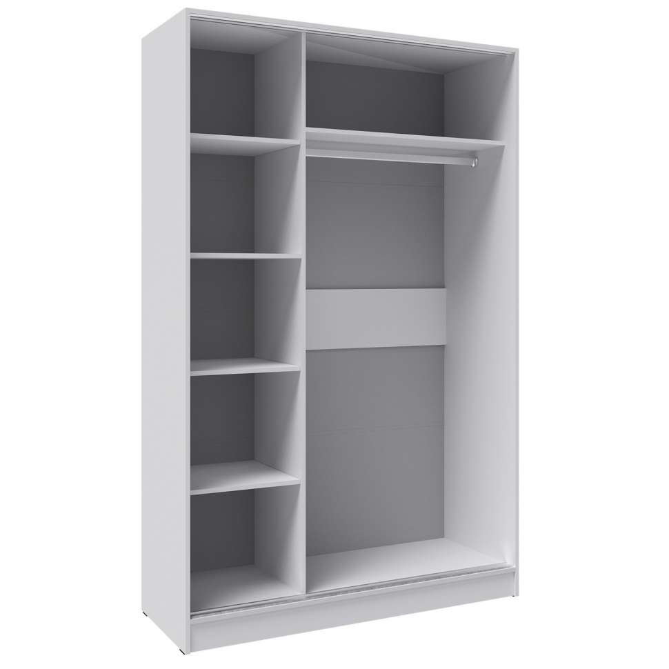 Шкаф-купе 1200 Стиль-2, Белый 