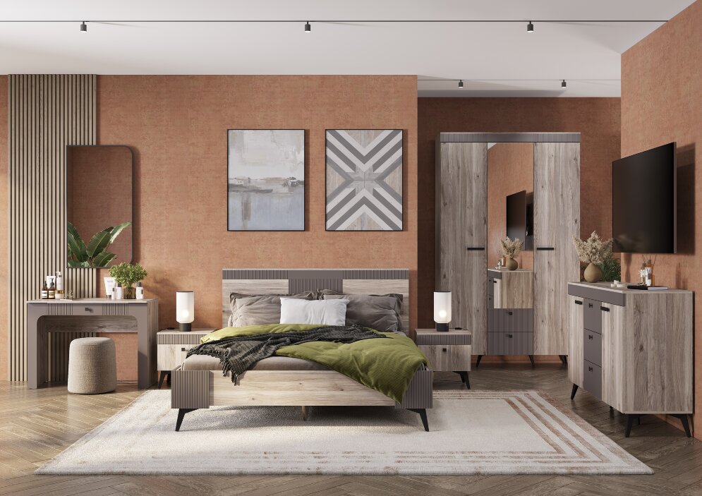 Модульная спальня Кассандра (Композиция 3) 