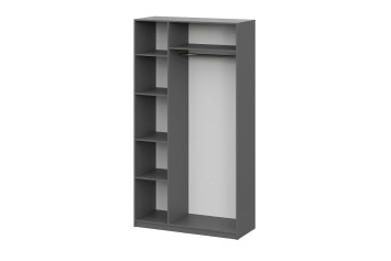 Шкаф &amp;quot;ШК 5&amp;quot; (1200) (Серия 2) Графит серый