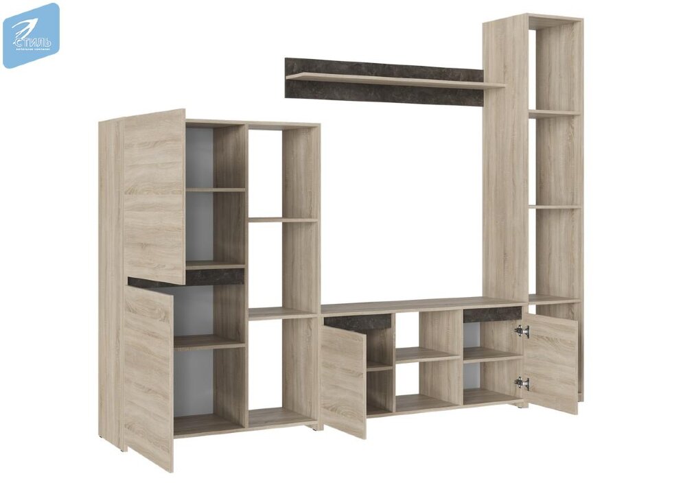 Гостиная Милано-5, сонома 