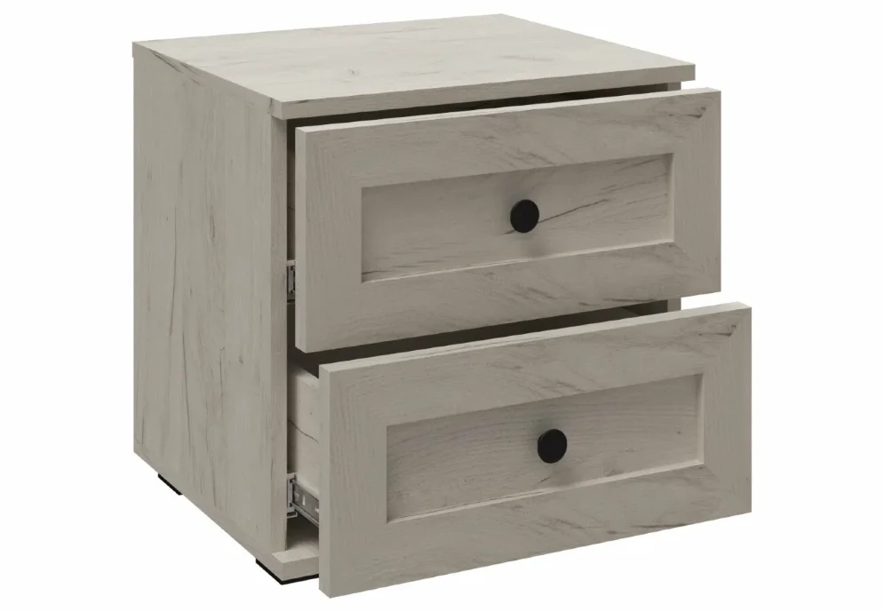 Тумба прикроватная София СТ-20 , Дуб крафт белый 