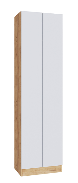 Шкаф платяной Руэлла, Крафт золотой/Белый 