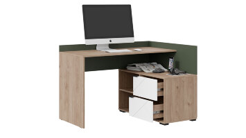  Стол письменный угловой Лео  