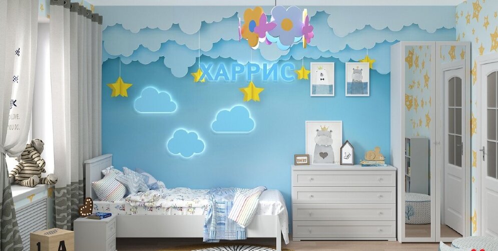 Кровать Харрис 90 