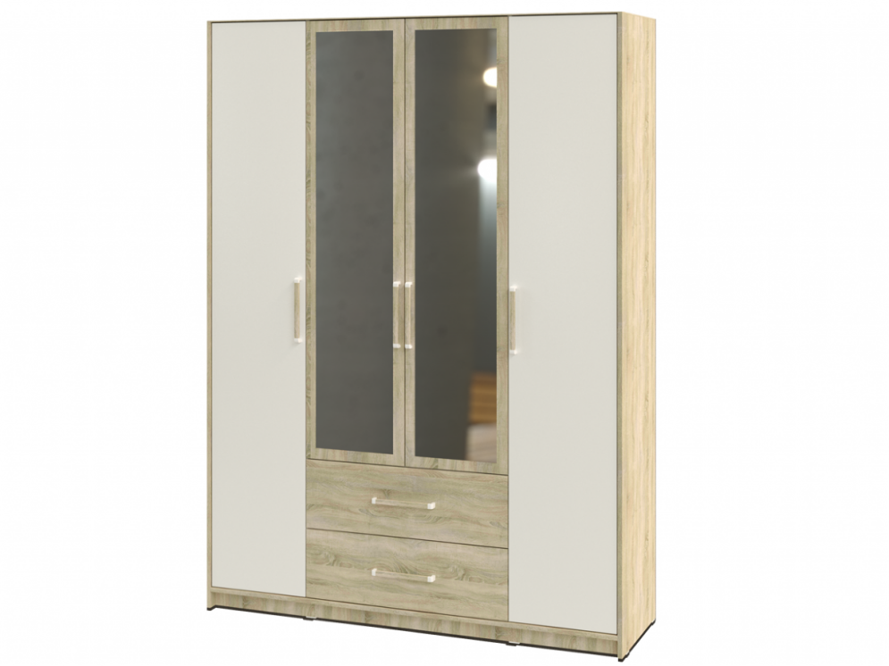 Шкаф 4х-створчатый Эдем-1 