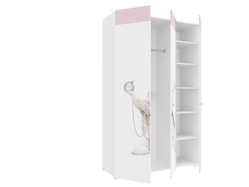 Шкаф комбинированный (c 3 дверями) Алиса ПМ-332.25 исп.2