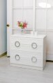 Комод 4 ящика Милан, серебро 