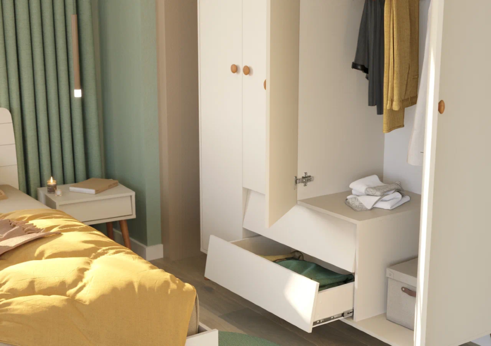 Шкаф 4-х дверный Афина 