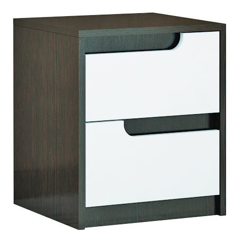 Тумба прикроватная Гавана, белый глянец 