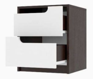 Тумба прикроватная Гавана, белый глянец