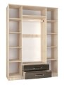 Шкаф 4х-створчатый Лирика 