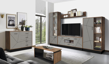 Шкаф-пенал Гамма 54.01, грей