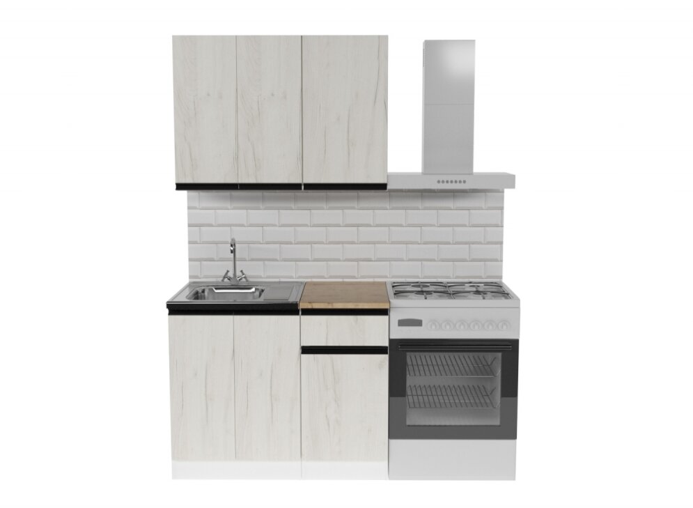 Кухонный гарнитур Амели мини, 100 см 