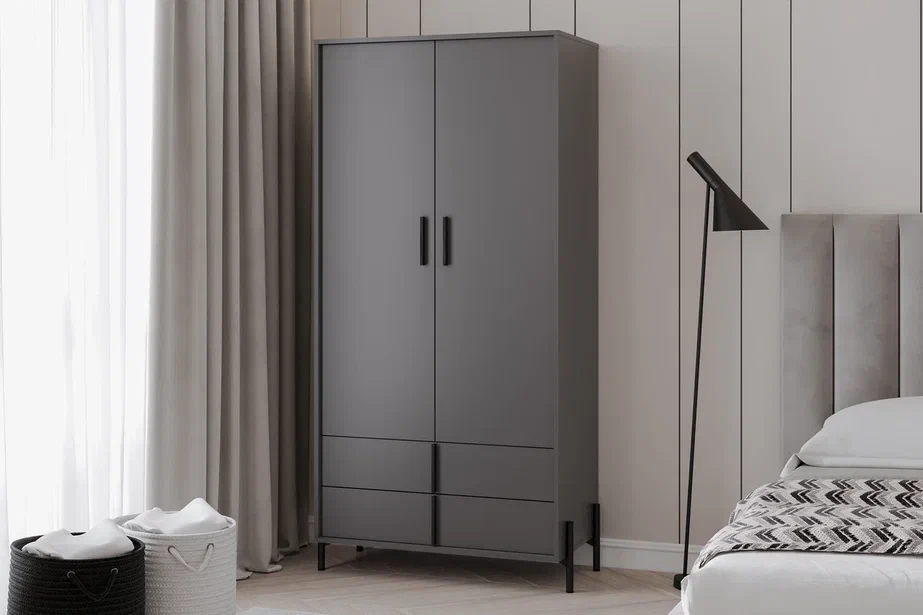 Шкаф двустворчатый НМ 040.41 Тео 