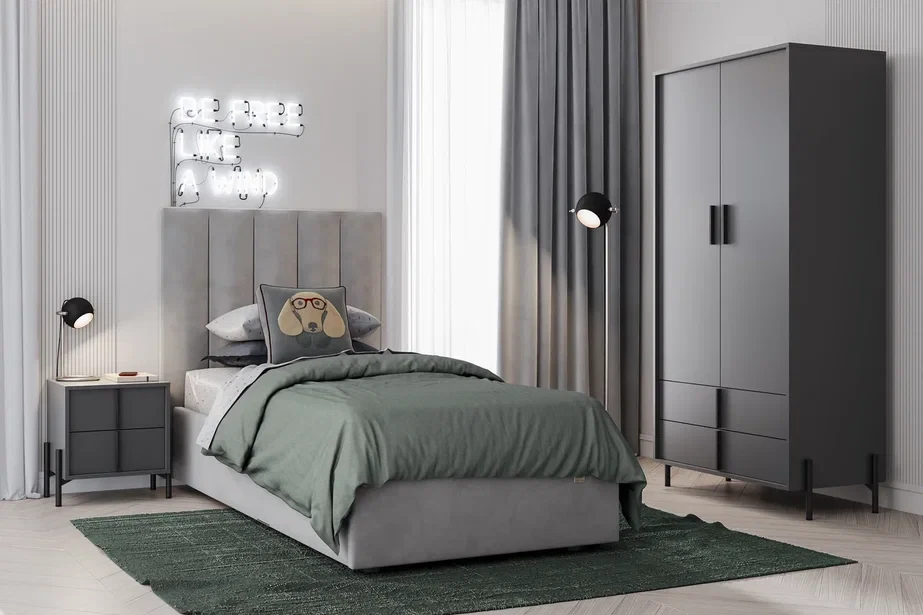 Шкаф двустворчатый НМ 040.41 Тео 