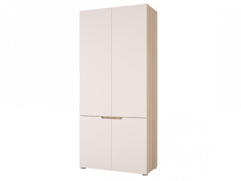 Шкаф 2х створчатый Анталия, белый 