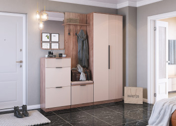 Зеркало настенное в прихожую Тоскана 