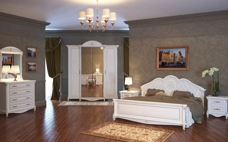 Комод Да Винчи, Белый 