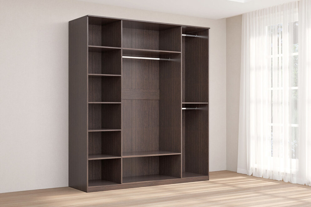 Шкаф 4 двери глухие КЭТ-4, венге 