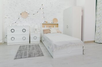 Модульная подростковая Милан, серебро