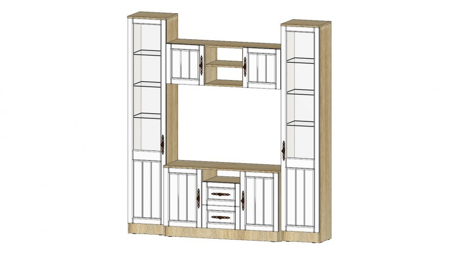 Стенка Виктория центральная секция 