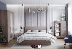 Стеллаж Вегас, кофе с молоком