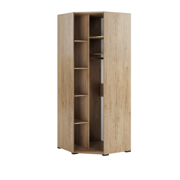 Шкаф угловой МШ-25 Модена, гикори-венге 