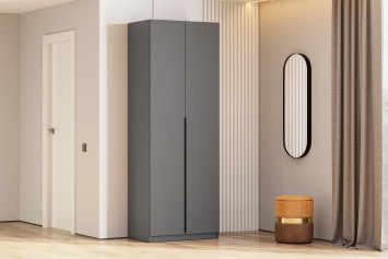 Шкаф &amp;quot;ШК 5&amp;quot; (800) графит серый