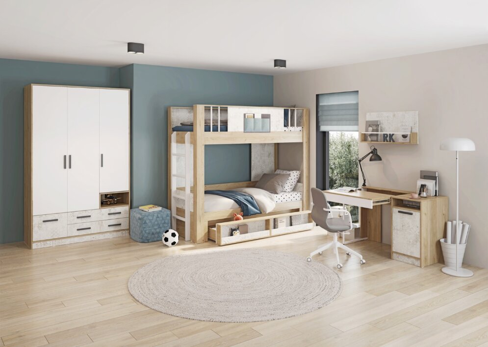 Шкаф трехдверный Алиса (мод.10) 