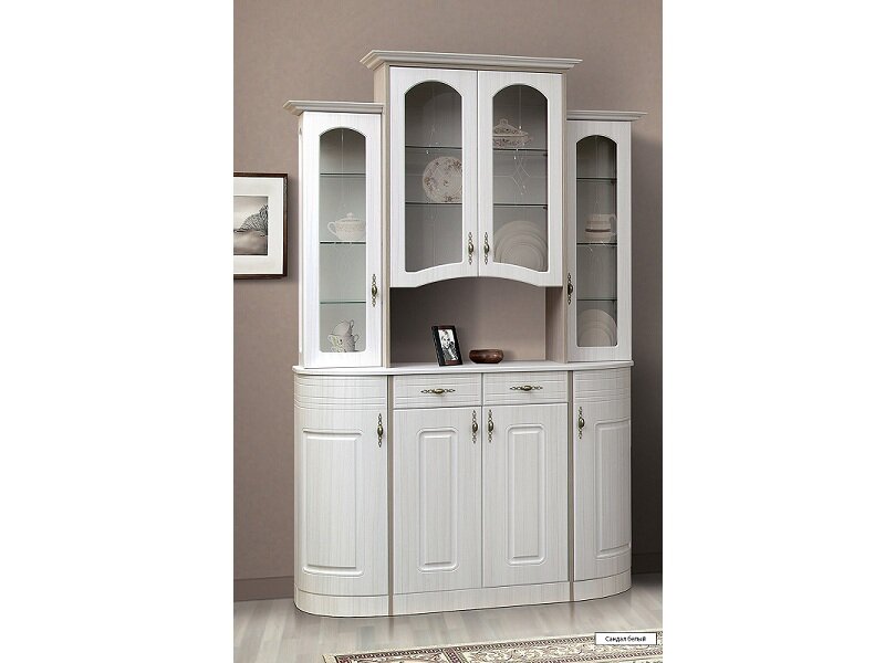 Шкаф универсальный с зеркалами Венеция В-1  